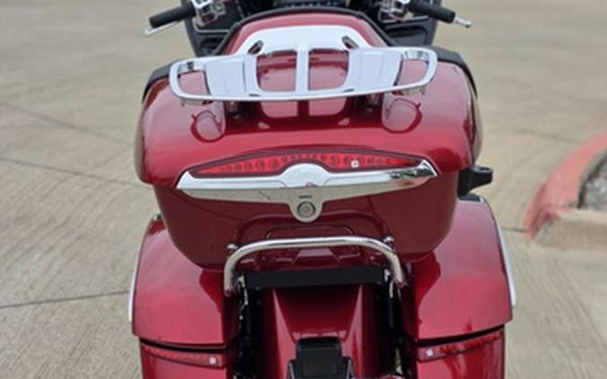 2026 Indian Pursuit Limited 112 w/PowerBand Audio Sunset Red Metallic