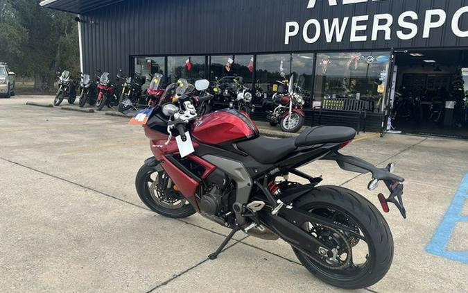 2025 Triumph Daytona 660 Carnival Red/Sapphire Black 660
