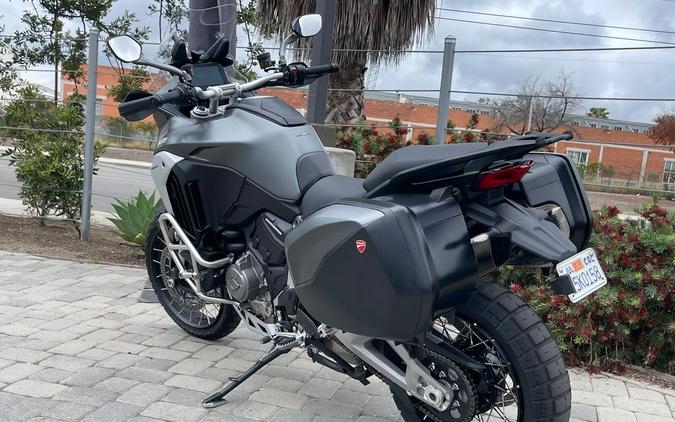 2021 Ducati Multistrada V4S Aviator Grey / Spoked Wheels