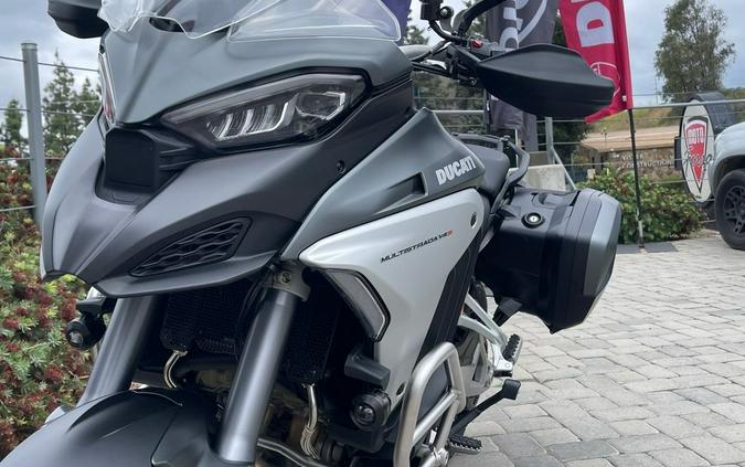 2021 Ducati Multistrada V4S Aviator Grey / Spoked Wheels