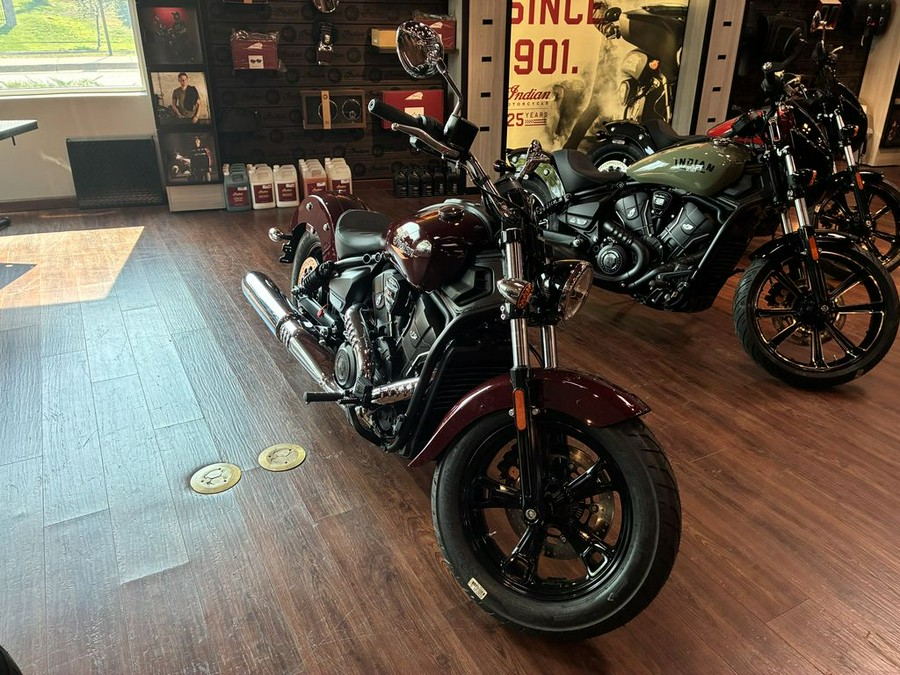 2026 Indian Motorcycle® Scout® Sixty Classic Limited Maroon Metallic