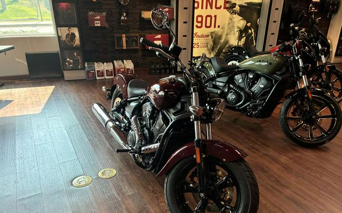 2026 Indian Motorcycle® Scout® Sixty Classic Limited Maroon Metallic