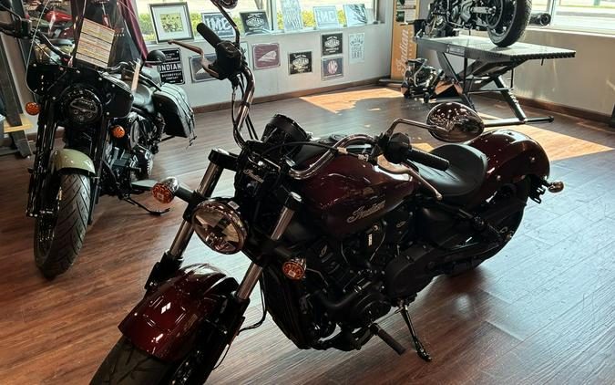 2026 Indian Motorcycle® Scout® Sixty Classic Limited Maroon Metallic