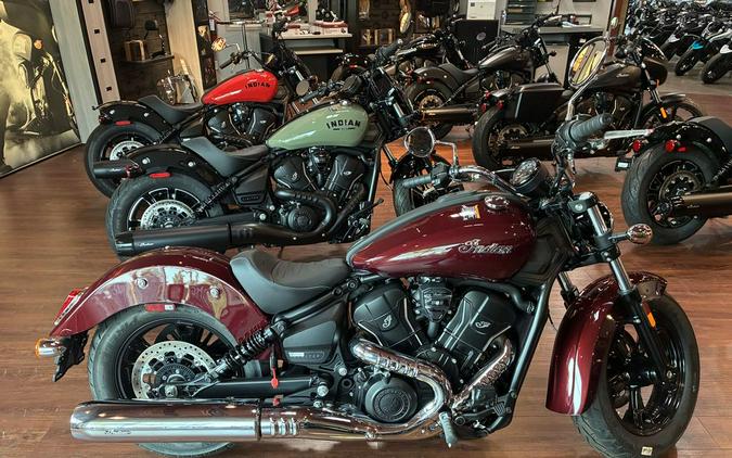 2026 Indian Motorcycle® Scout® Sixty Classic Limited Maroon Metallic