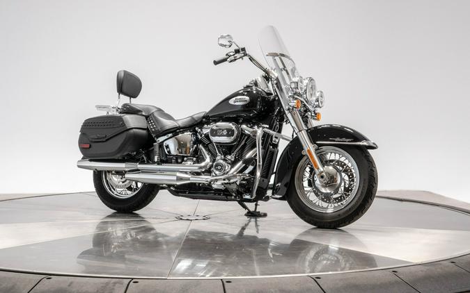 2024 Harley-Davidson FLHCS Heritage Classic 114 in Vivid Black with 5,093 miles