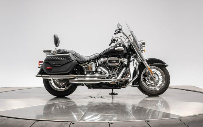 2024 Harley-Davidson FLHCS Heritage Classic 114 in Vivid Black with 5,093 miles