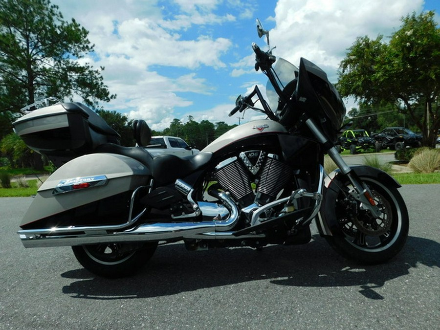 2014 Victory Motorcycles Cross Country Tour Two-Tone Goldrush & Black Gloss Black