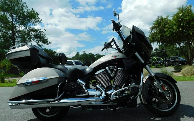 2014 Victory Motorcycles Cross Country Tour Two-Tone Goldrush & Black Gloss Black