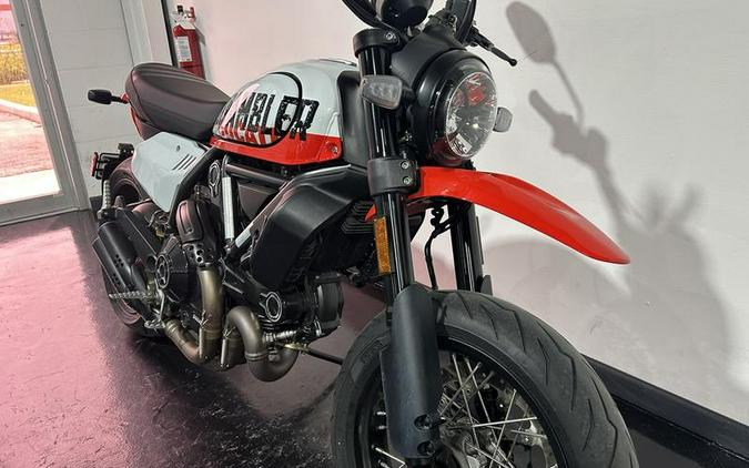 2022 Ducati Scrambler Urban Motard Star White Silk and Ducati GP ’19 Red