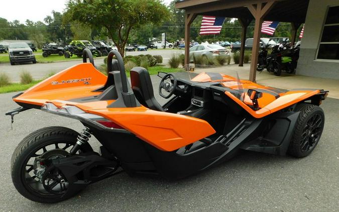 2024 Polaris Slingshot Slingshot SL AutoDrive Volt Orange SL Autodrive Ocean Gray