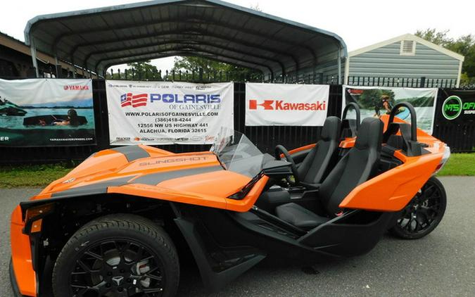 2024 Polaris Slingshot Slingshot SL AutoDrive Volt Orange SL Autodrive Ocean Gray