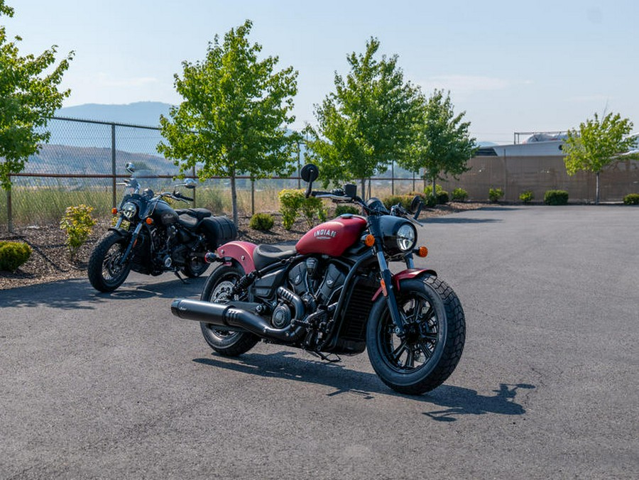 2025 Indian Motorcycle® Scout® Bobber Limited Sunset Red Smoke