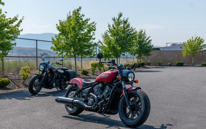 2025 Indian Motorcycle® Scout® Bobber Limited Sunset Red Smoke