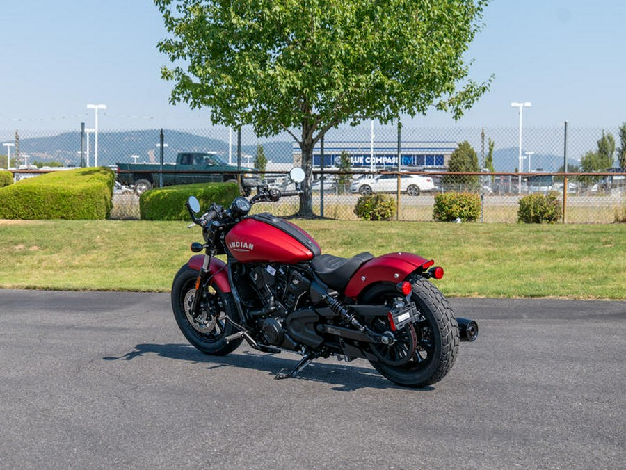 2025 Indian Motorcycle® Scout® Bobber Limited Sunset Red Smoke