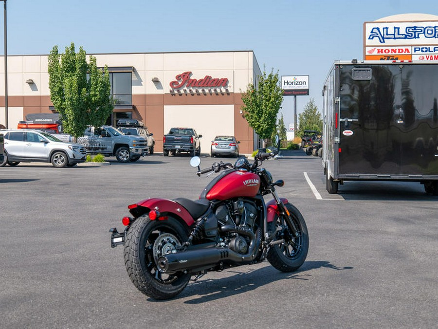 2025 Indian Motorcycle® Scout® Bobber Limited Sunset Red Smoke