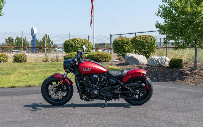 2025 Indian Motorcycle® Scout® Bobber Limited Sunset Red Smoke