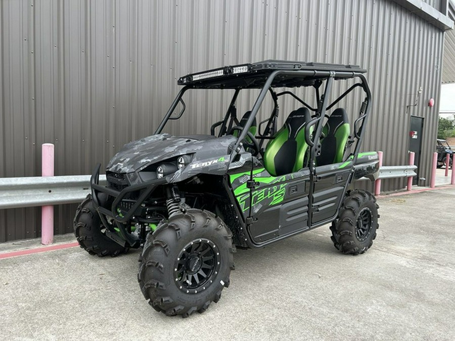 2025 Kawasaki Teryx4 S LE Cypher Camo Gray