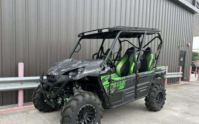 2025 Kawasaki Teryx4 S LE Cypher Camo Gray