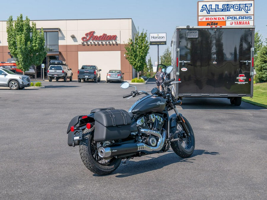 2025 Indian Motorcycle® Super Scout® Black Smoke with Graphics