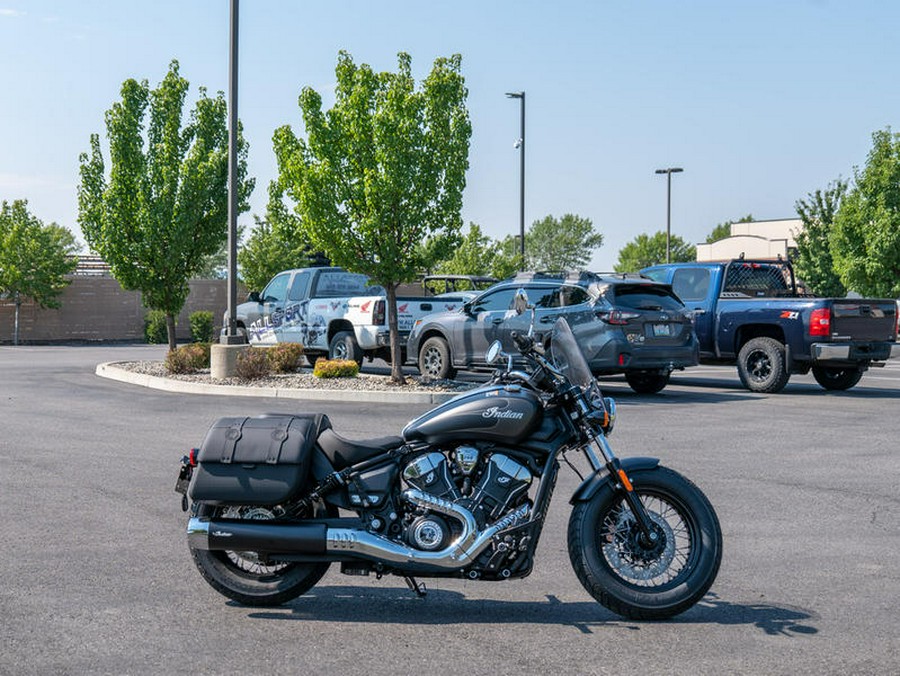 2025 Indian Motorcycle® Super Scout® Black Smoke with Graphics