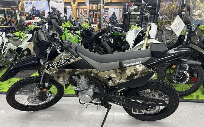 2026 Kawasaki KLX®300 Cypher Camo Beige