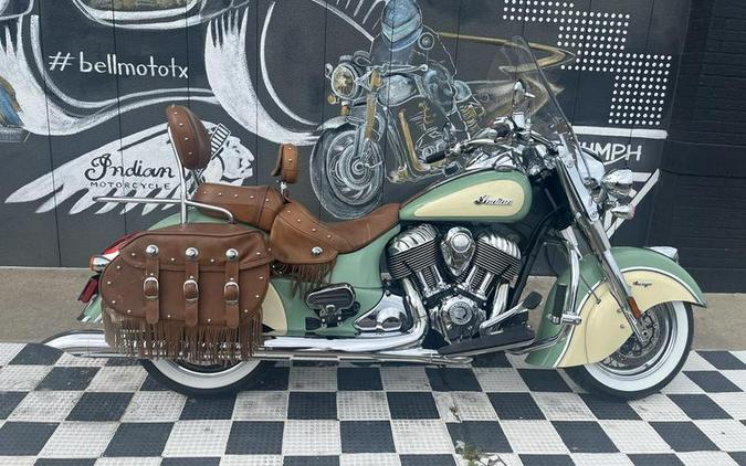 2015 Indian Motorcycle® Chief® Vintage Willow Green/Ivory Cream