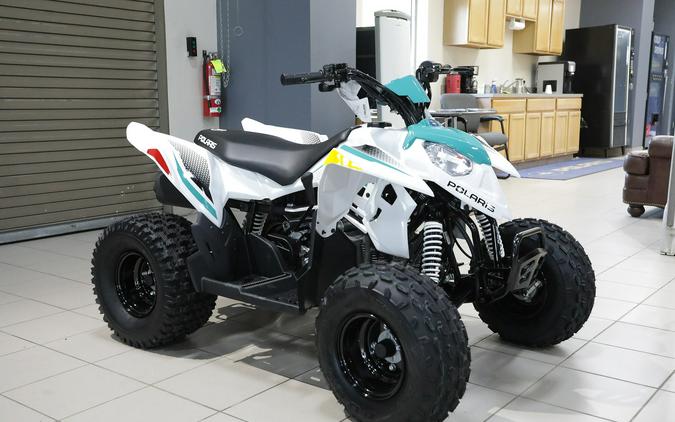 2025 Polaris Industries OUTLAW 110 EFI - BRIGHT WHITE / RAD GREEN