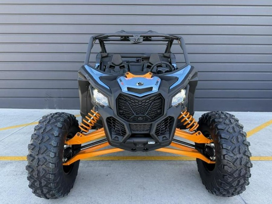 2026 Can-Am® Maverick X3 RS Turbo RR Scandi Blue & Orange Crush