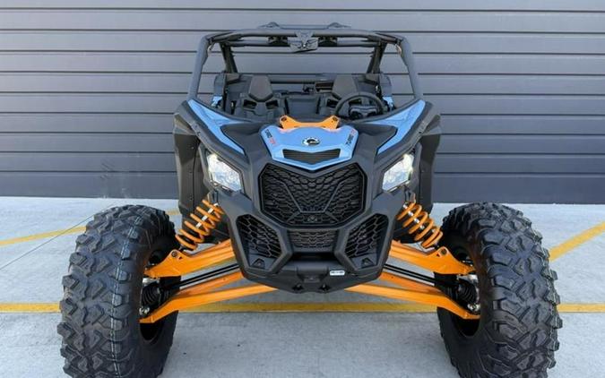2026 Can-Am® Maverick X3 RS Turbo RR Scandi Blue & Orange Crush
