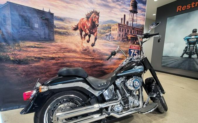 2010 Harley-Davidson® Fat Boy® Black FLSTF