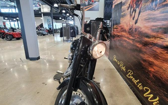 2010 Harley-Davidson® Fat Boy® Black FLSTF