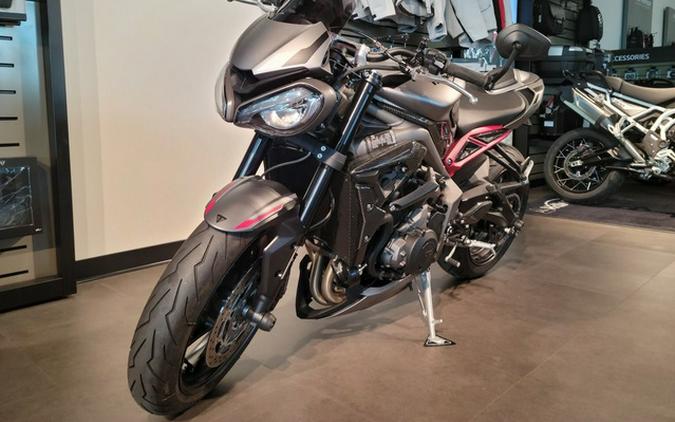 2020 Triumph Street Triple R Low Matte Silver Ice