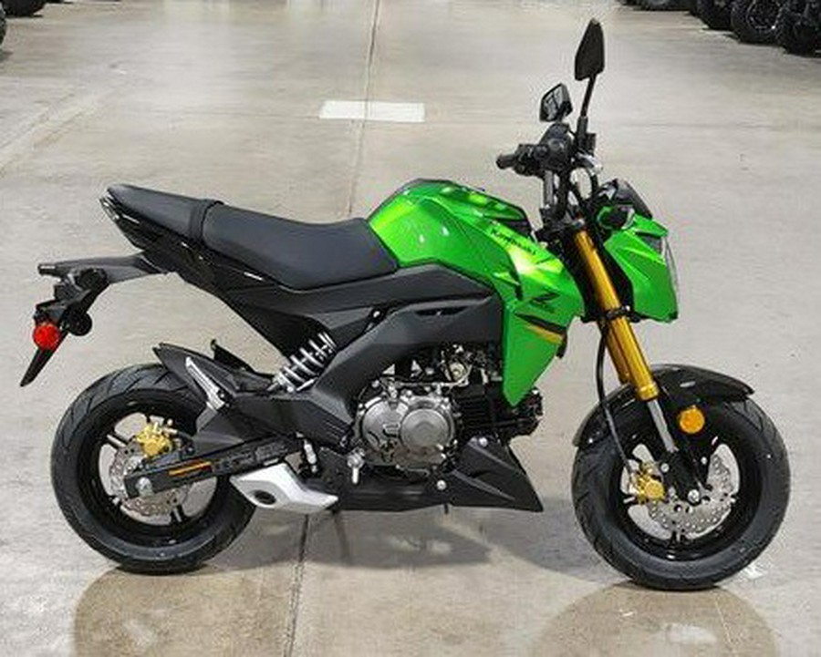 2024 Kawasaki Z125 Pro - Green