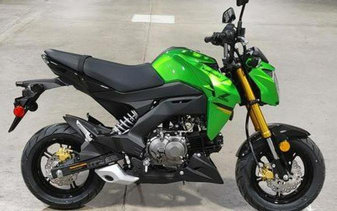 2024 Kawasaki Z125 Pro - Green