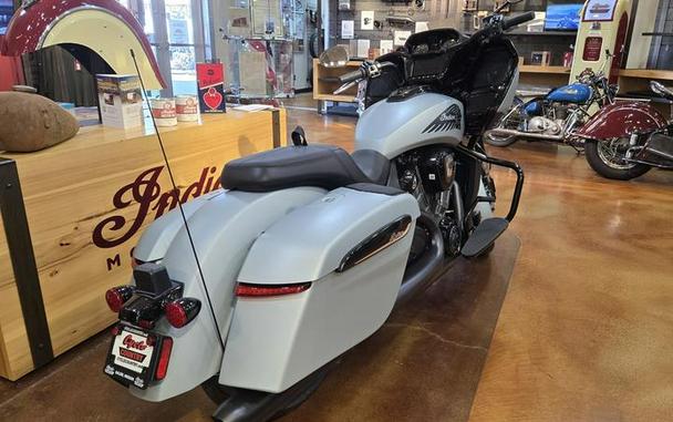 2025 Indian Motorcycle® Challenger® Dark Horse® 112 Frost Silver Smoke