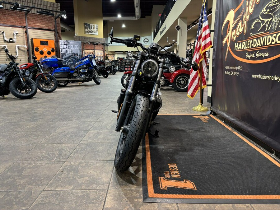 2026 Harley-Davidson® Nightster® Vivid Black Black Cast Wheels