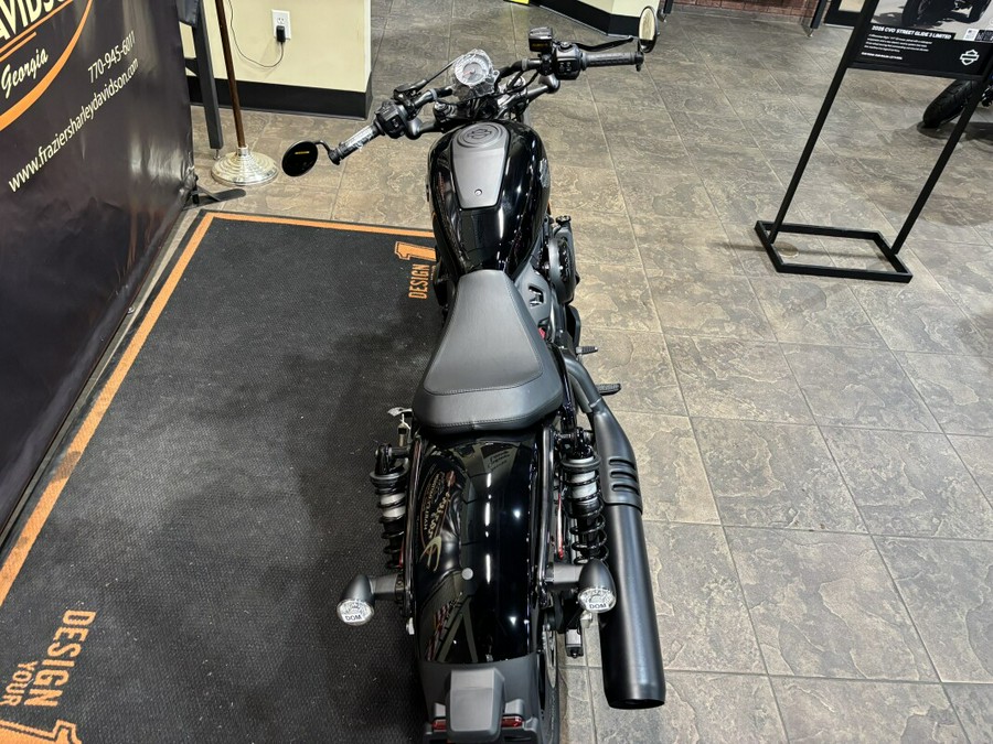 2026 Harley-Davidson® Nightster® Vivid Black Black Cast Wheels