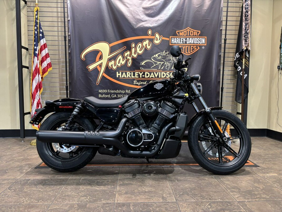 2026 Harley-Davidson® Nightster® Vivid Black Black Cast Wheels