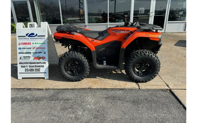 2024 CFMOTO CForce 500 Lava Orange