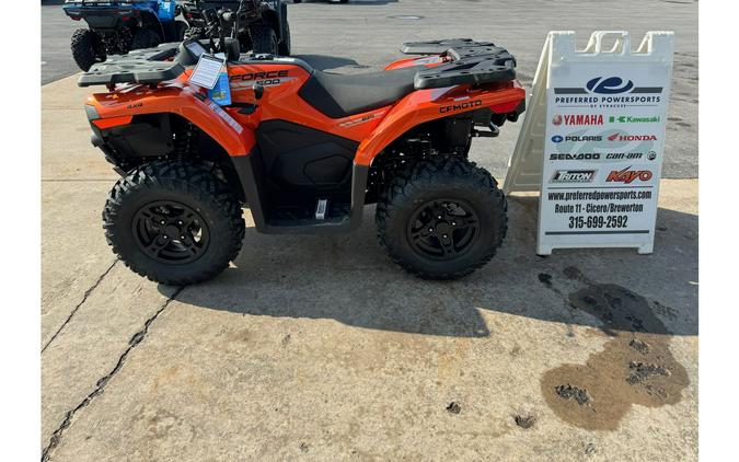 2024 CFMOTO CForce 500 Lava Orange