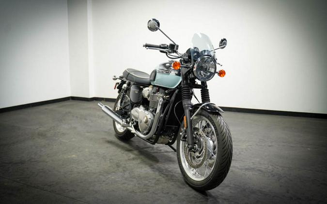 2023 Triumph Bonneville T120 Chrome Edition Meriden Blue