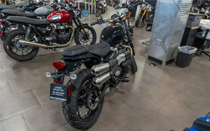 2024 Triumph Scrambler 900 Jet Black