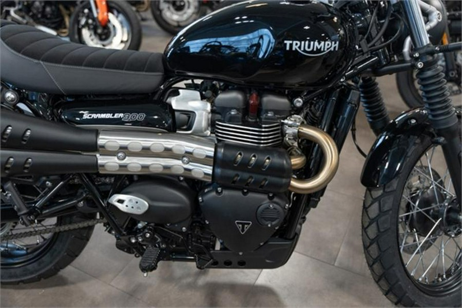 2024 Triumph Scrambler 900 Jet Black