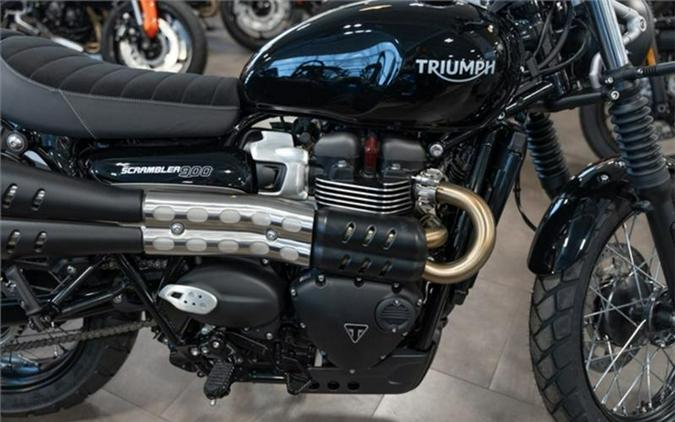 2024 Triumph Scrambler 900 Jet Black