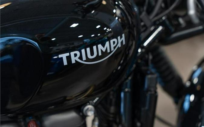 2024 Triumph Scrambler 900 Jet Black