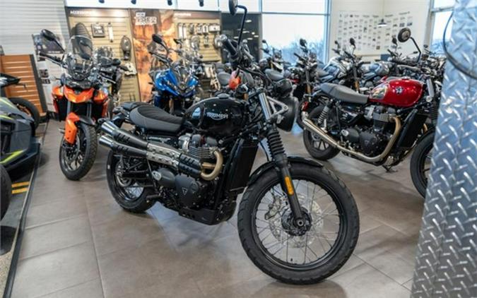 2024 Triumph Scrambler 900 Jet Black