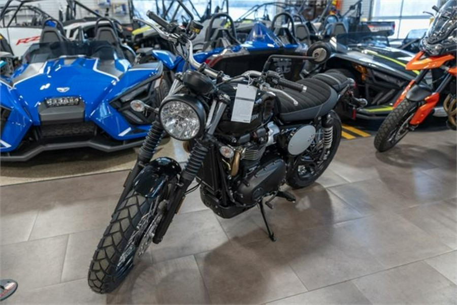 2024 Triumph Scrambler 900 Jet Black