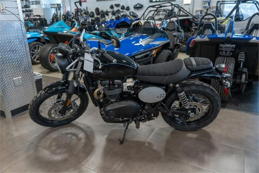 2024 Triumph Scrambler 900 Jet Black