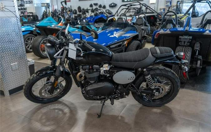 2024 Triumph Scrambler 900 Jet Black