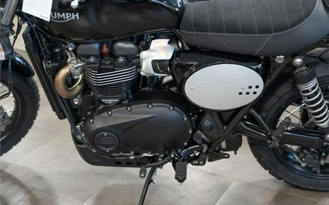 2024 Triumph Scrambler 900 Jet Black